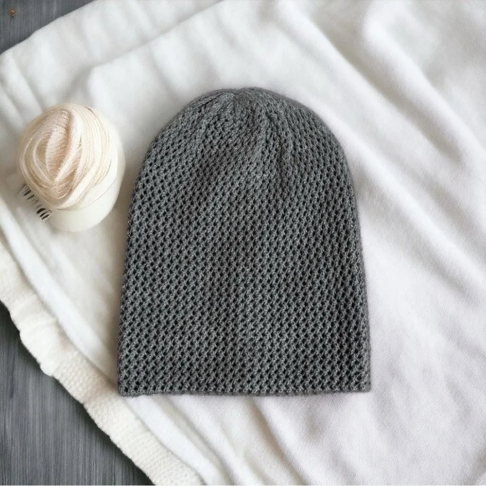VICI Cloud Beanie Women's Grey Knit Hat 11